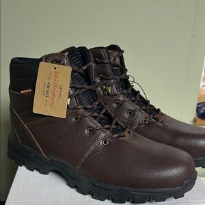 Vintage Brown waterproof boots.  NWT